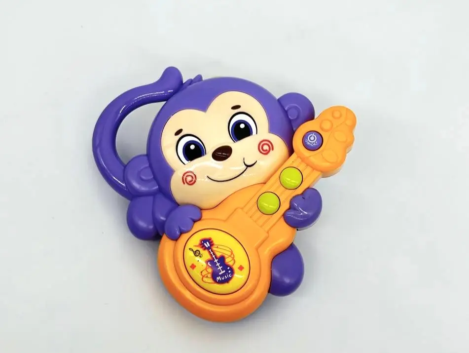 Tooly Play Musical Monkey Guitar Orange - view 1